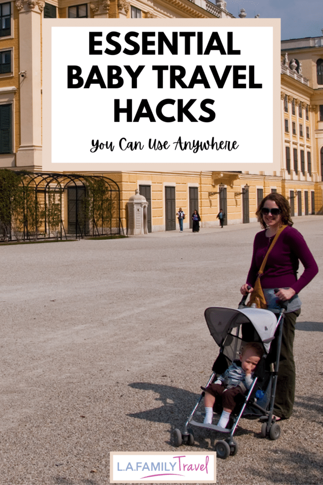 best baby travel hacks - tips to traveling with baby on packing, keeping baby calm and what to do!