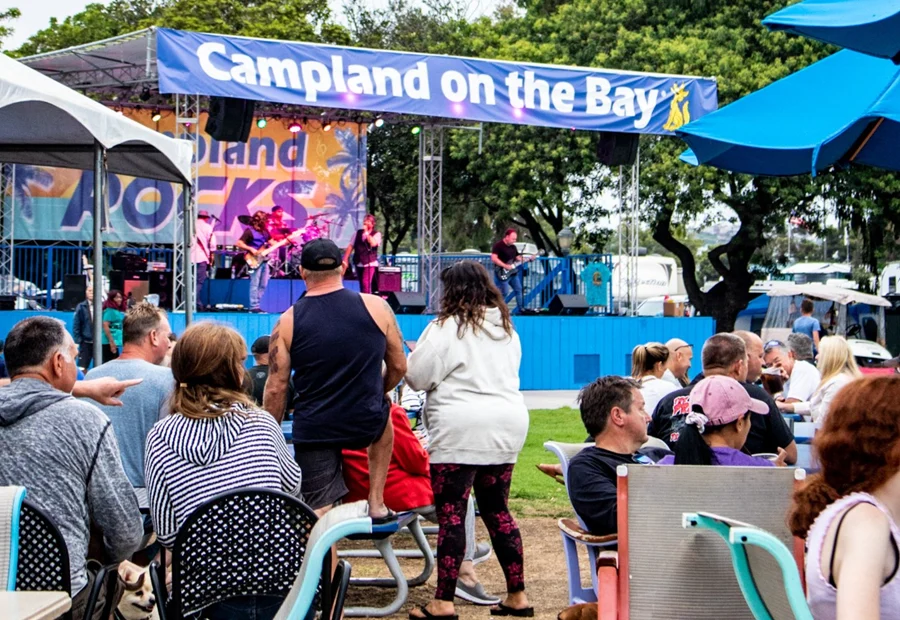 concert in the park