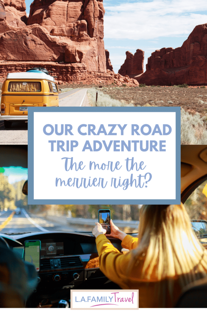 Juggling a toddler and 2 dogs for 10 hours, our road trip adventure was a more than a little crazy. The more the merrier right?
