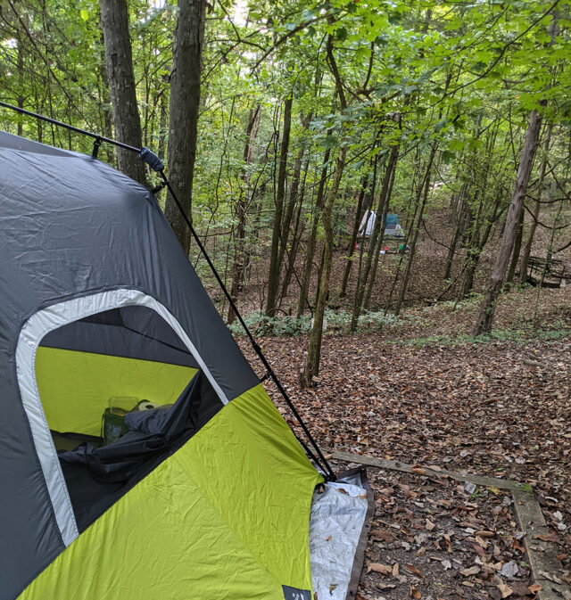 Look for photos and information about your potential campsite. Camping tips. 