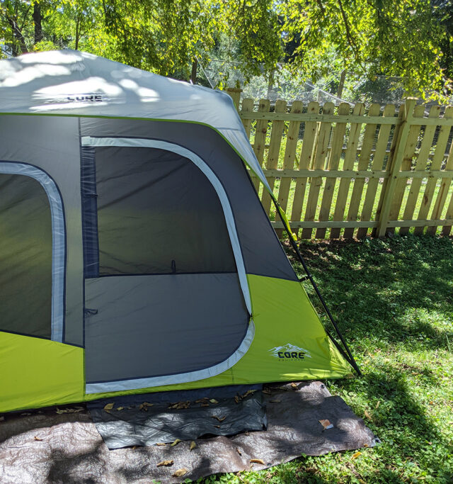 Before tent camping for the first time, do a trial run in the backyard. Tent Camping Tips for Beginners. 