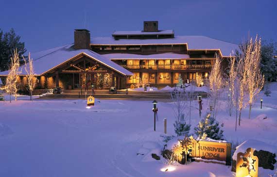 The resort with fresh snow for your winter family friendly vacation in Sunriver Oregon