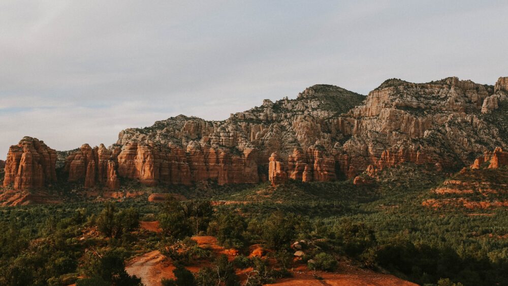 Red rocks of Sedona: skip into holiday magic and take a ride on the polar express