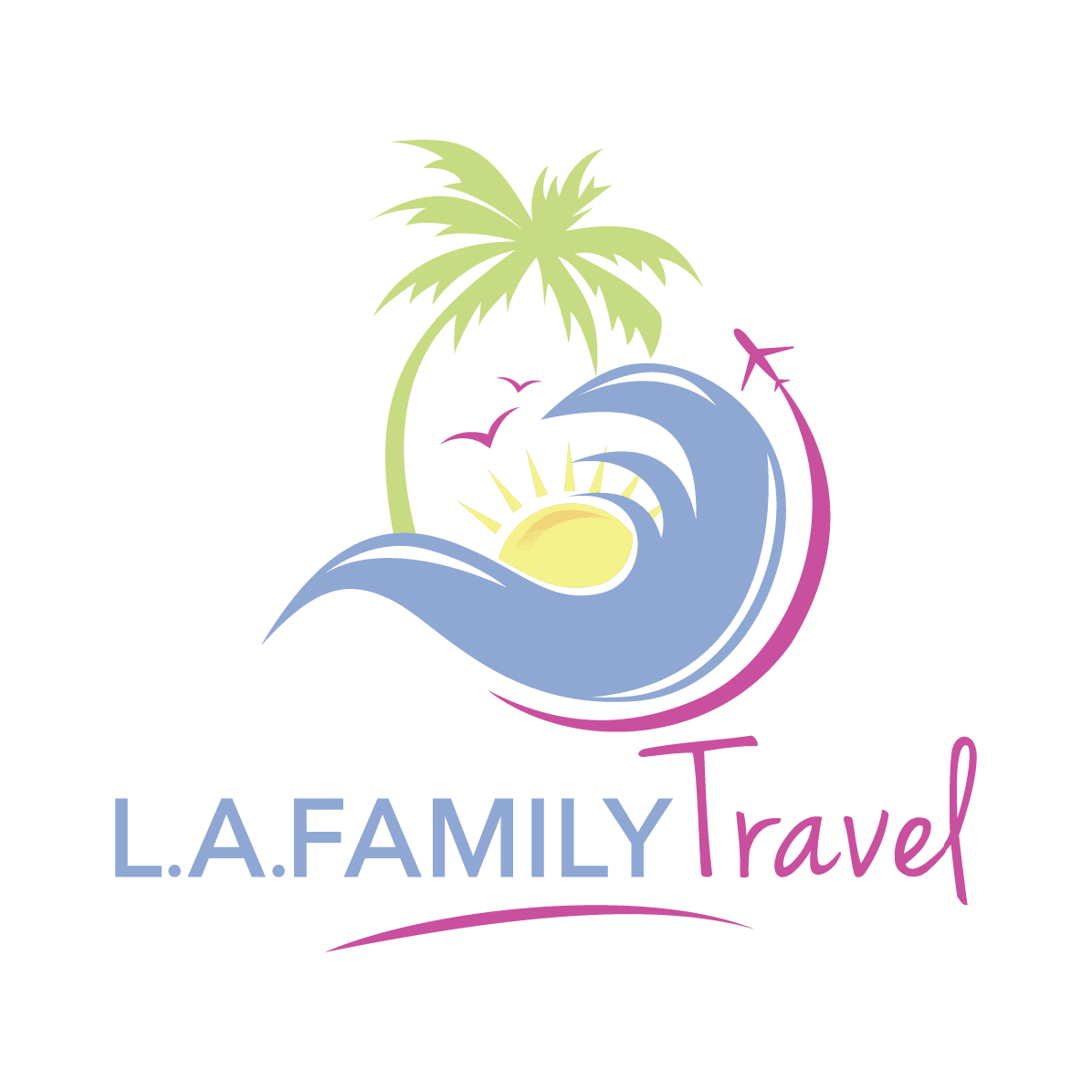 L.A. Family Travel logo