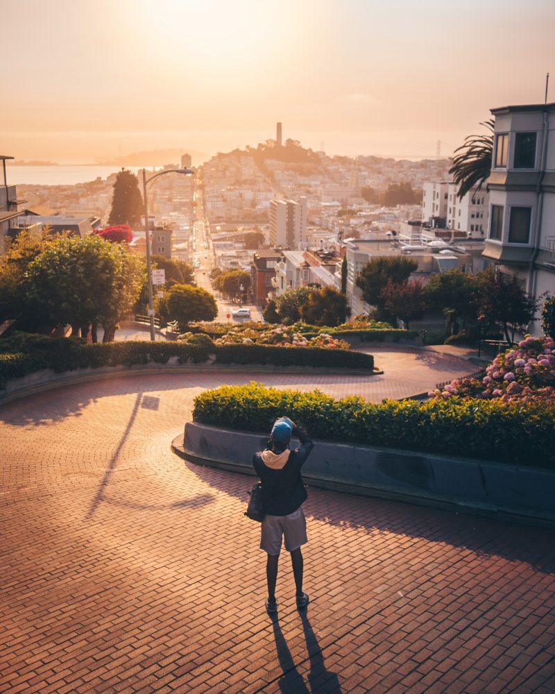 Morning From Lombard Street - Family Trip To San Francisco On The Cheap