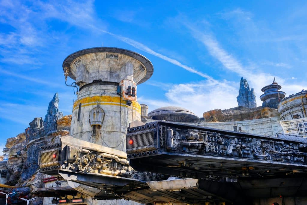 Millenium Falcon Star Wars Galaxy's Edge Hollywood Studios at Walt Disney World