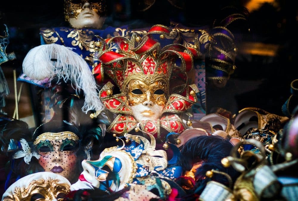 Assorted Carnival Masks.// Where To Celebrate Carnival In Italy With Kids