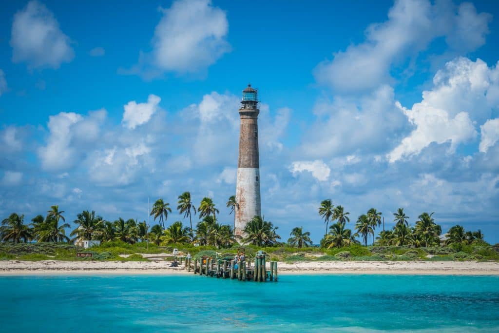Lighthouse on Dry Tortugas National Park - Discover Hidden Gems in Florida with Kids