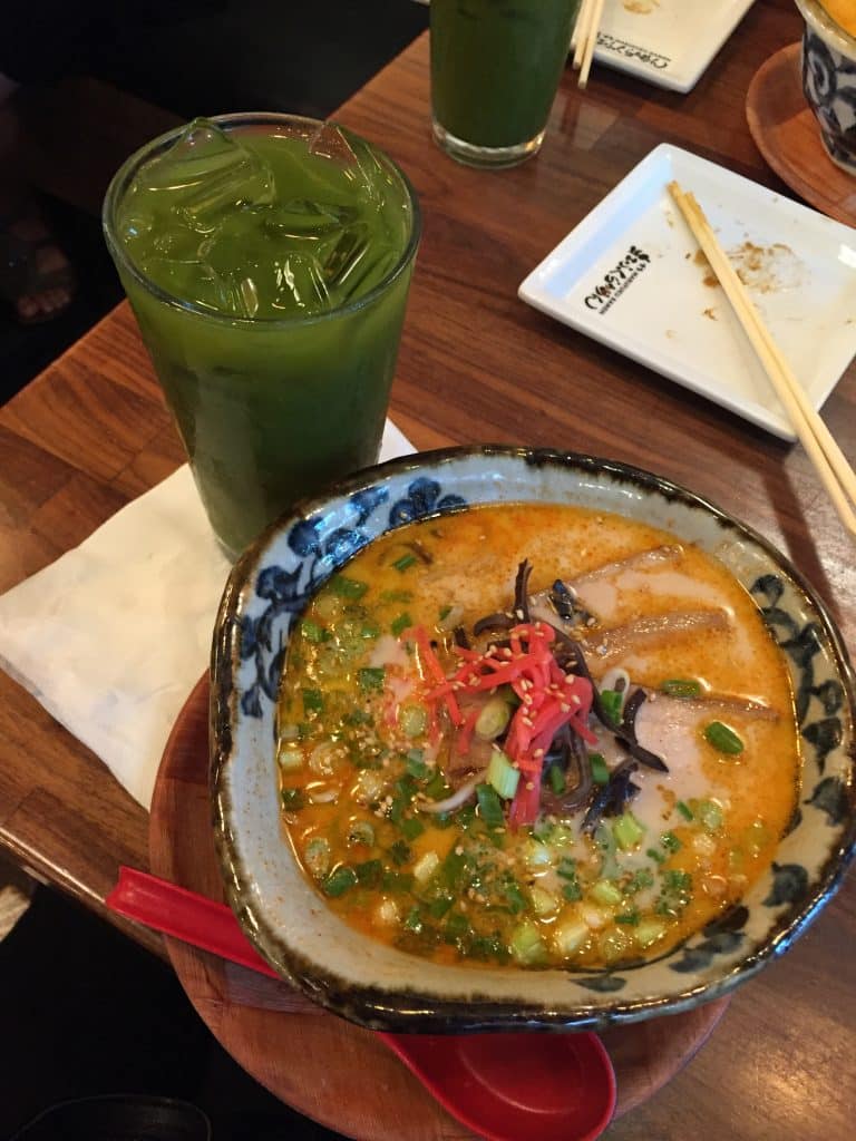 Marufuku Restaurant Ramen Bowl - Fun Family Getaway at the SF Cherry Blossom Festival