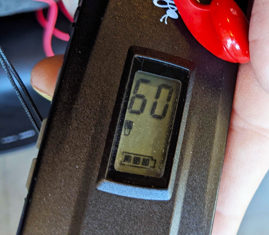 The audio receivers given out as part of a Chicago architecture walking tour. 