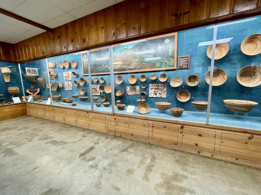 native american basket display - things to do in visalia