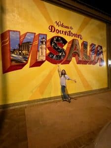 visalia sign - things to do in visalia