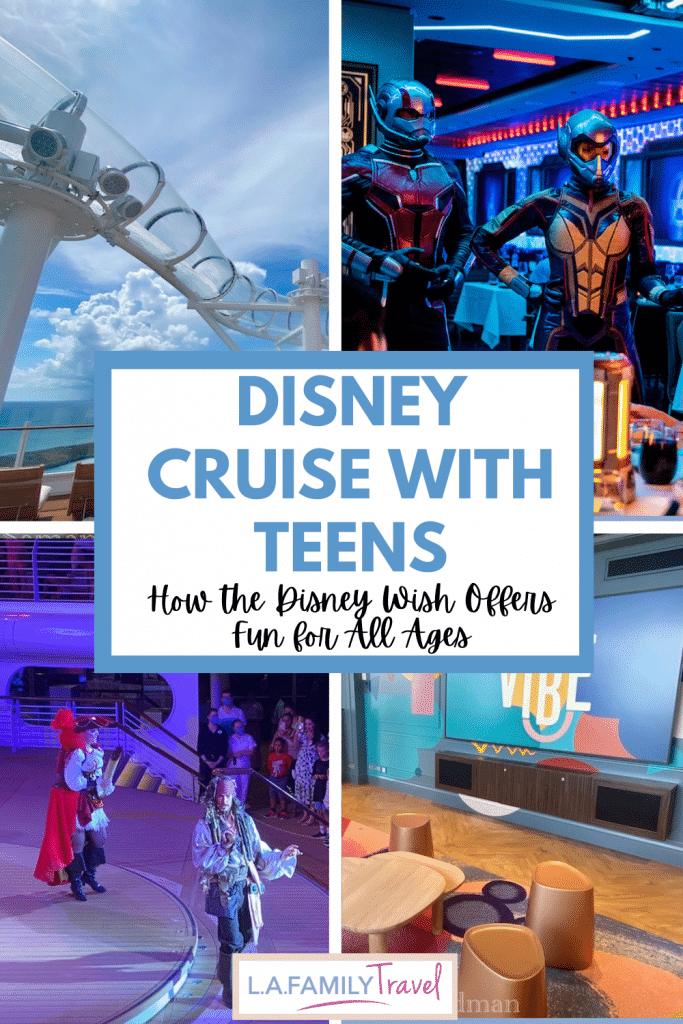 Disney Cruise with Teens: How the Disney Wish Offers Fun for All Ages