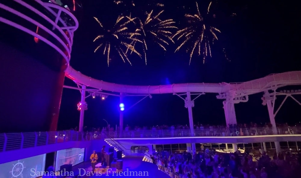 Why The Disney Wish is a Teen’s Dream Come True - Fireworks at Sea