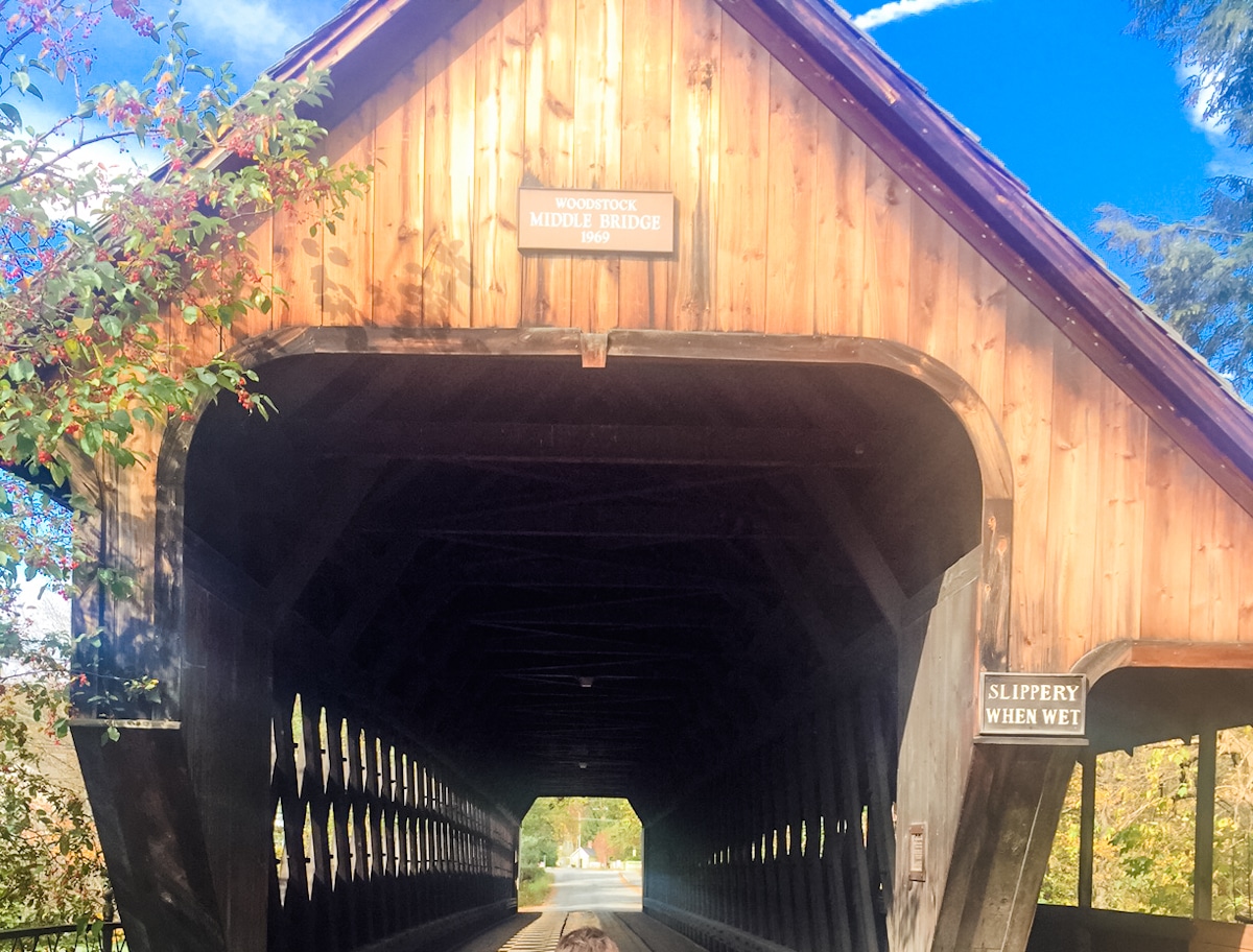 covered bridge - best fall destinations in us