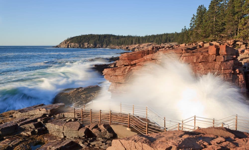 Thunder Hole at Acadia National Park, Bar Harbor, Maine