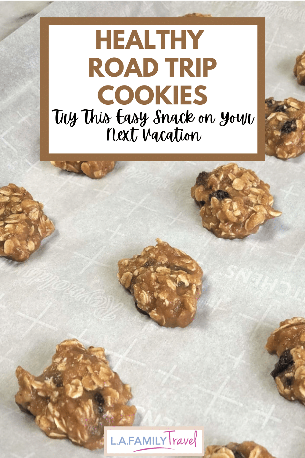 Healthy Road Trip Cookies: Try This Easy Snack on Your Next Vacation
