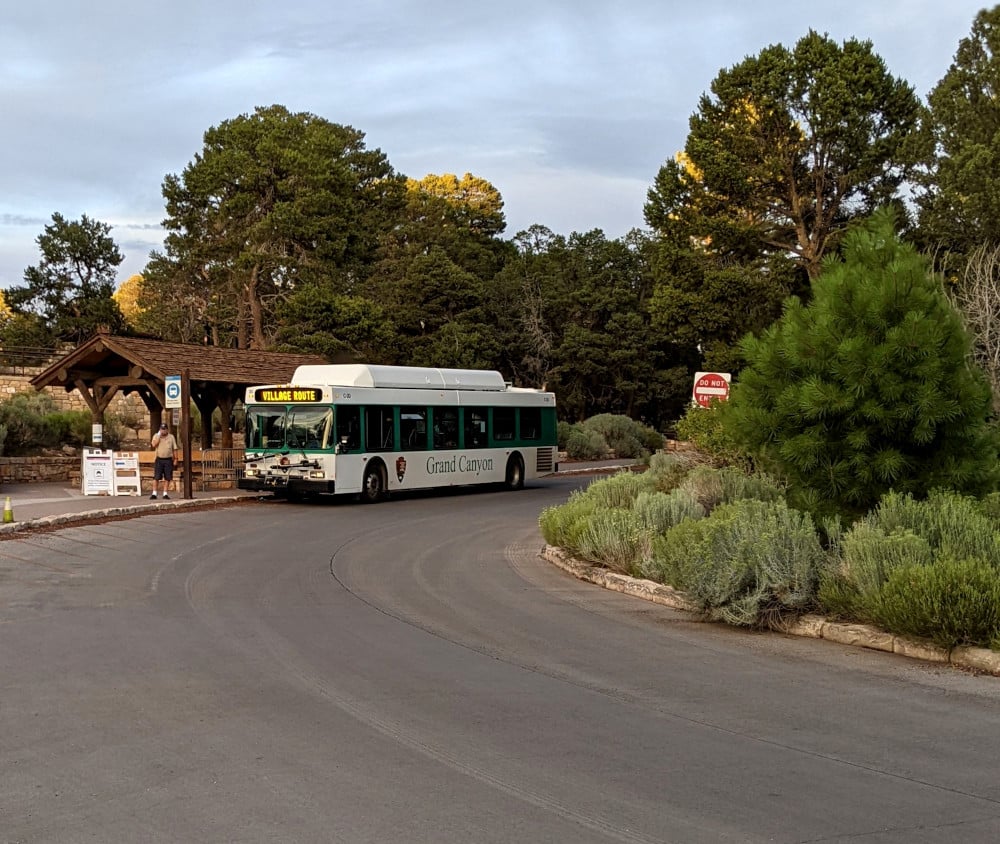Shuttle bus - Grand Canyon With Kids 