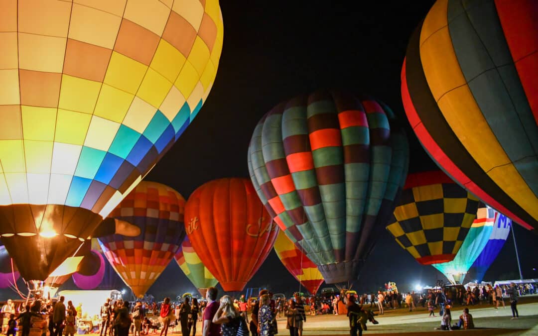 Float Like A Ghost At The Spooktacular Hot Air Balloon Festival