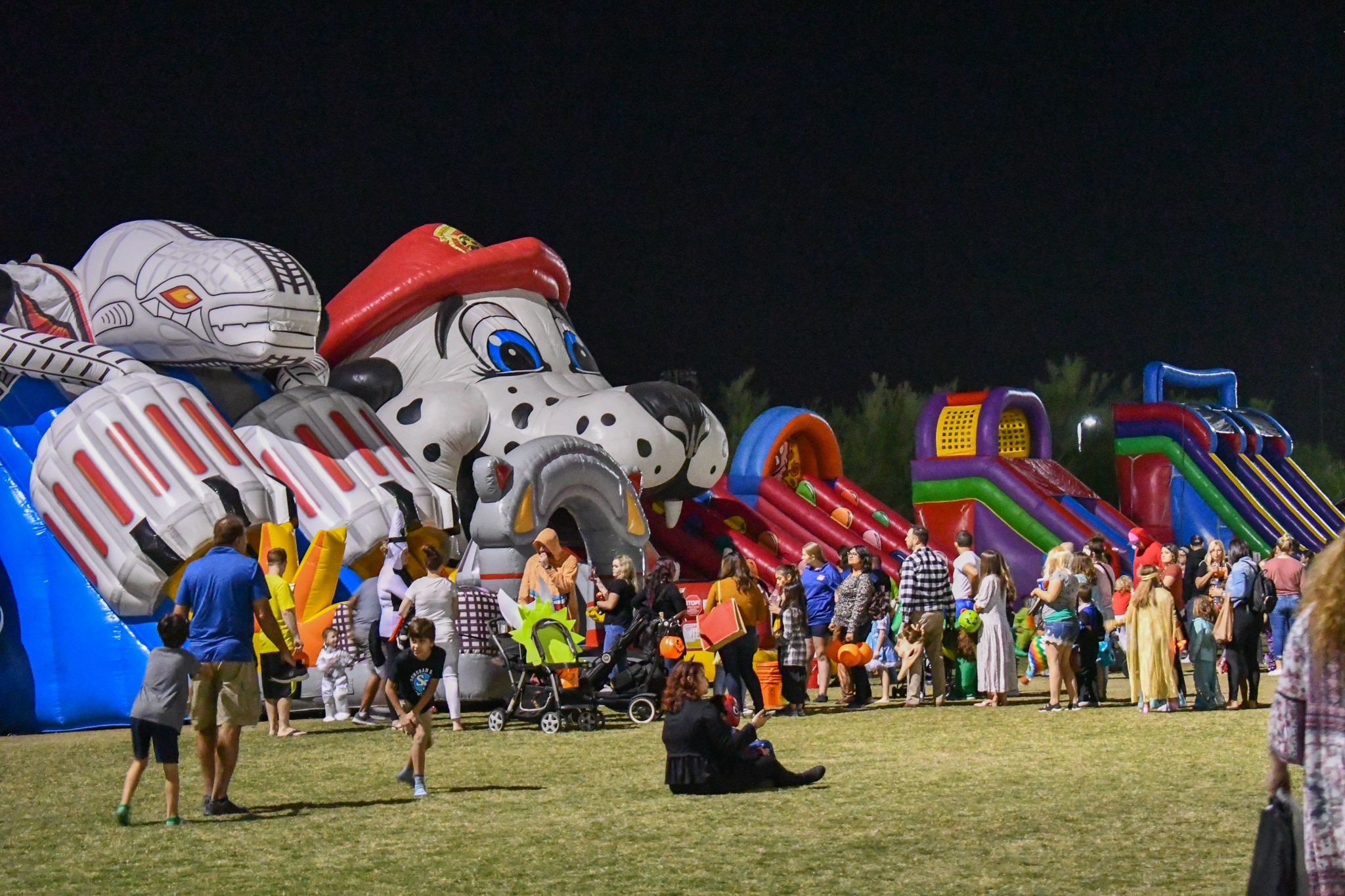Free Kids Zone at the Spooktacular Hot Air Balloon Festival.
