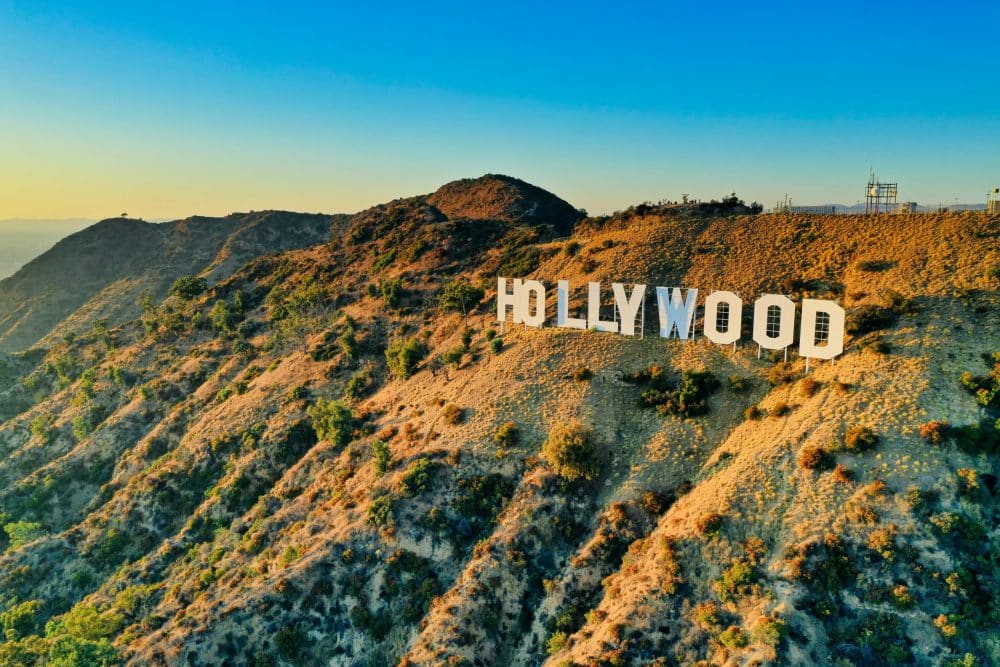 Hollywood sign - Haunted California Hotels