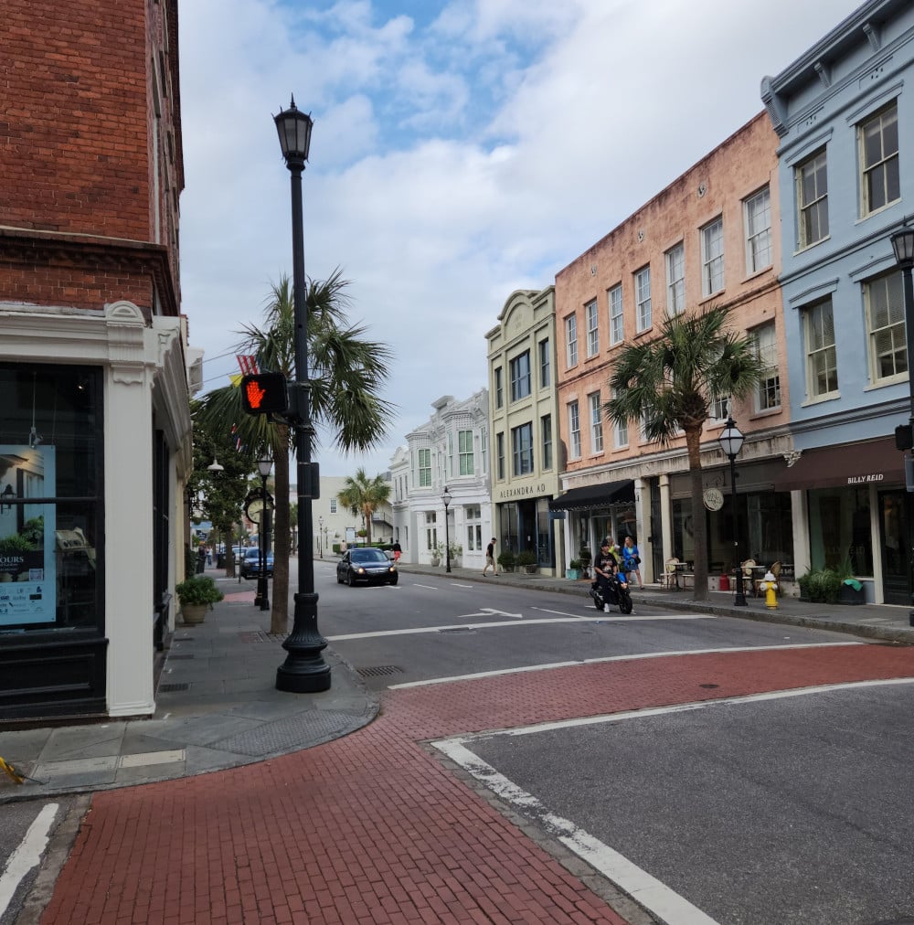 Historic downtown Charleston, South Carolina