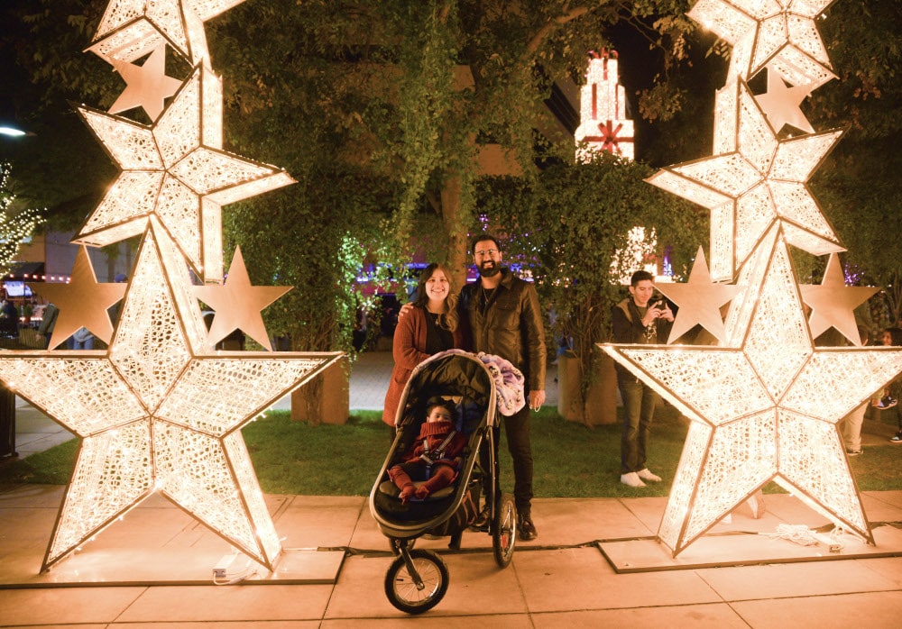 The Riverside Festival of Lights in Riverside, California. Holiday Lights Near Me.