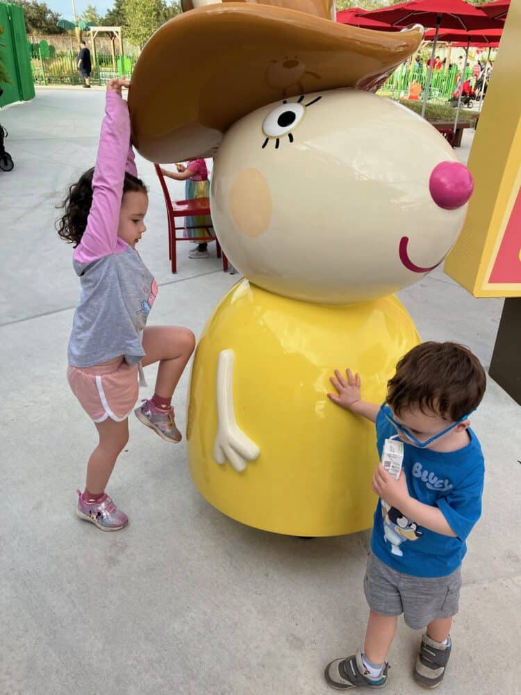 CHILDREN playing at Peppa Pig World - Peppa Pig Theme Park Florida with Family