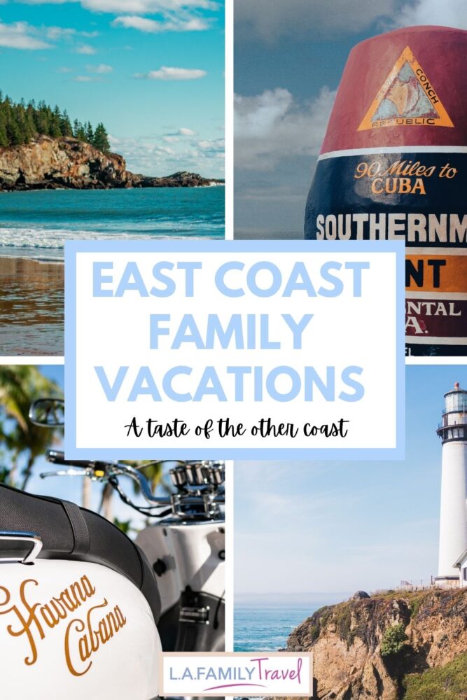 east coast family vacations pin