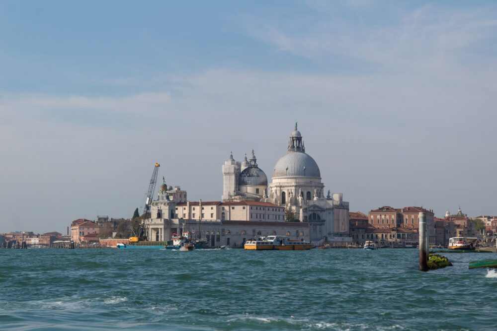 The view from the water - Venice With The Kids