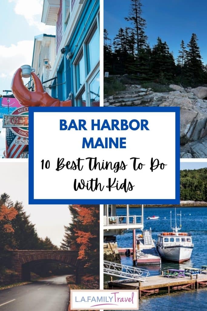 things to do in Bar Harbor, Maine pin