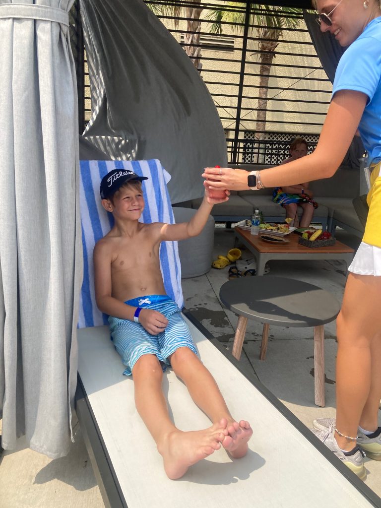 Cabana at Currents Water Park in Myrtle Beach - Things To Do In Myrtle Beach With Kids