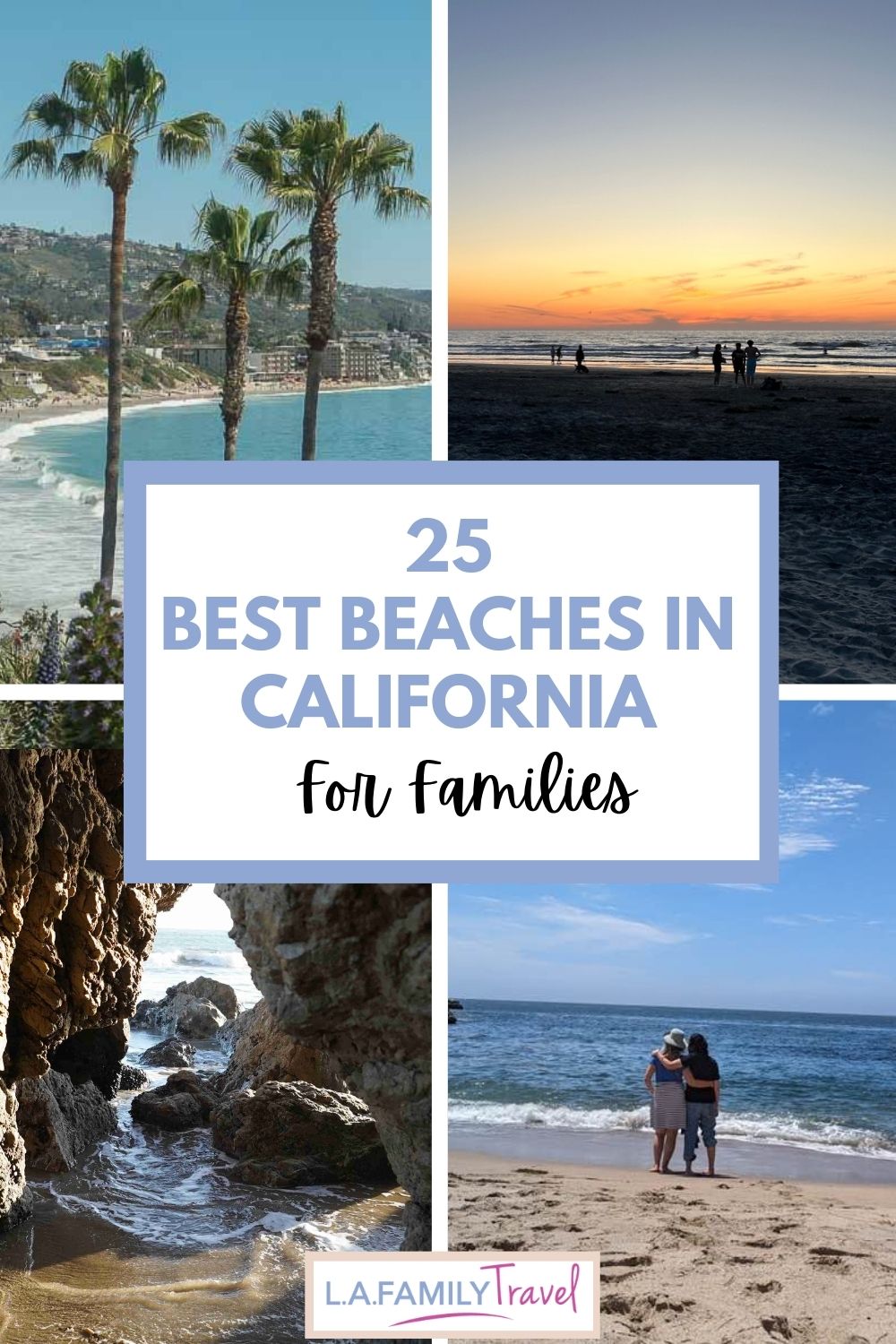 best beaches in california pin