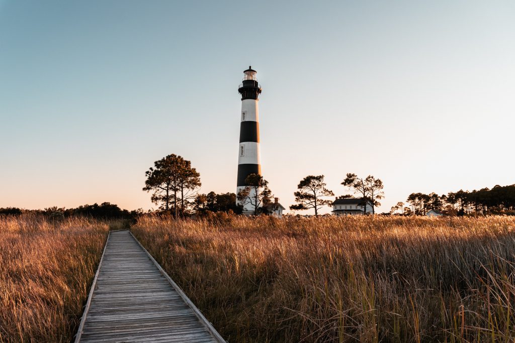 boardwalk, lighthouse, baby friendly vacations