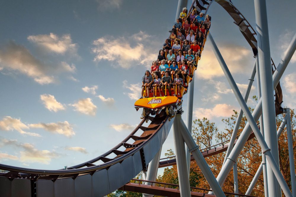 Candymonium roller coaster - Halloween In Hersheypark