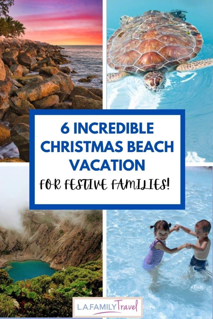 CHRISTMAS BEACH VACATIONS PIN