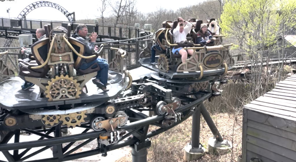 Time Traveler rollercoaster - Branson family vacations