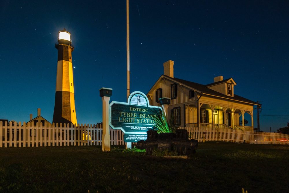 Tybee Island Light Station on Tybee Island