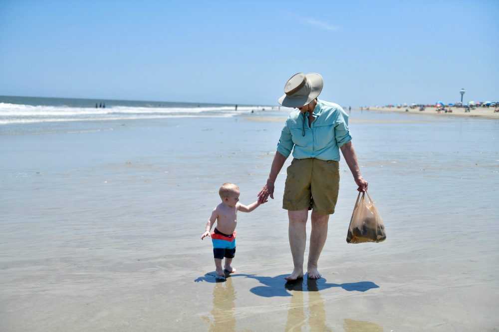 Beachcombing on Tybee Island