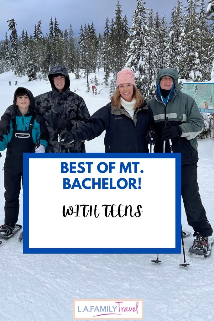 MT. BACHELOR WITH KIDS PIN