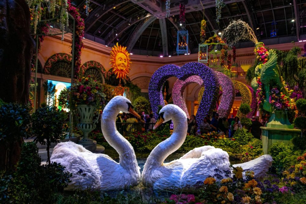 Picture of the Bellagio Conservatory and Botanical Gardens- Las Vegas family resorts