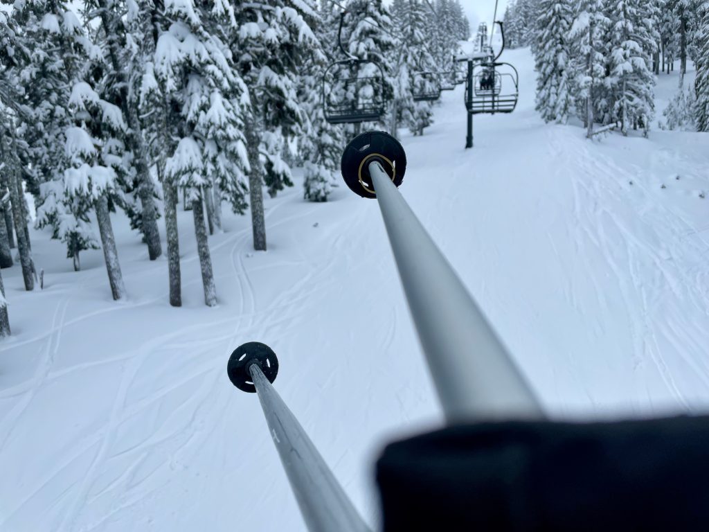 view from lift - family things to do in Bend Oregon