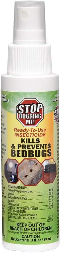 bed bug spray bottle