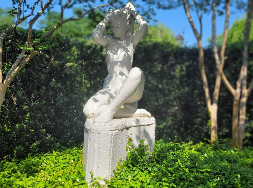 The Bather at the New Orleans Botanical Garden. Things to do in New Orleans. 