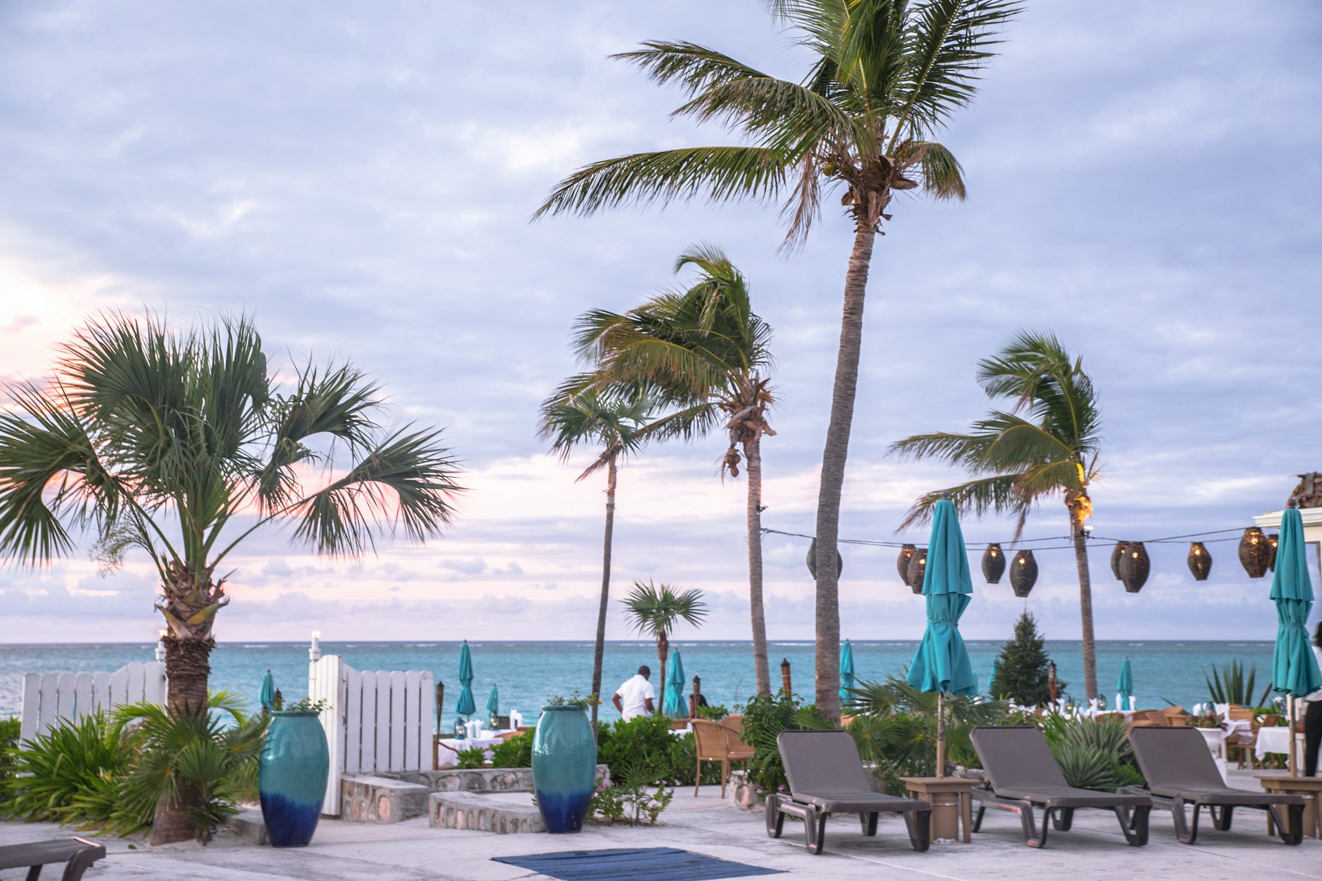 Grace Bay Beach in Turks & Caicos. All-inclusive resorts kids stay free. 