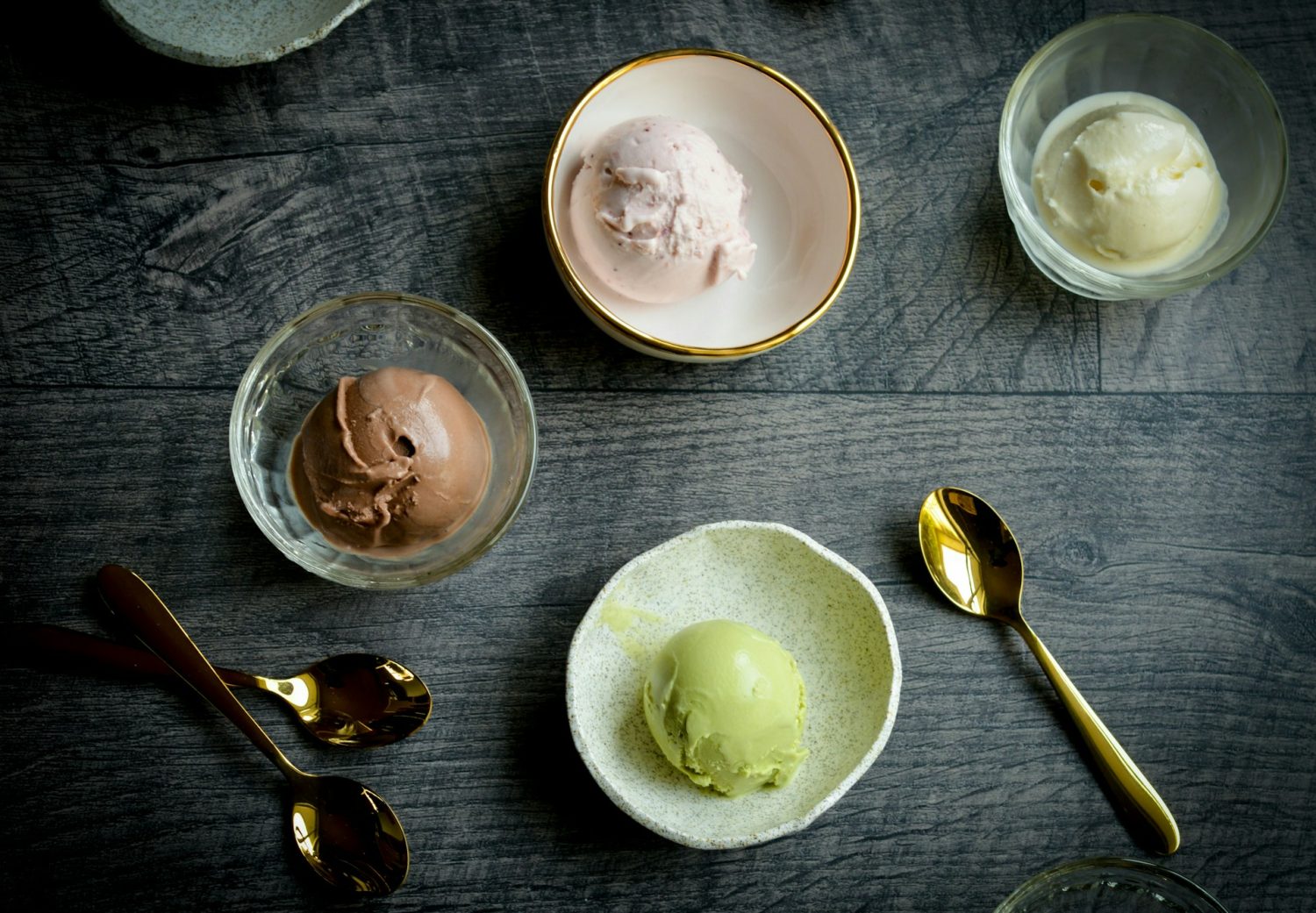 Bowls of ice cream. Kid-friendly restaurants in New Orleans.