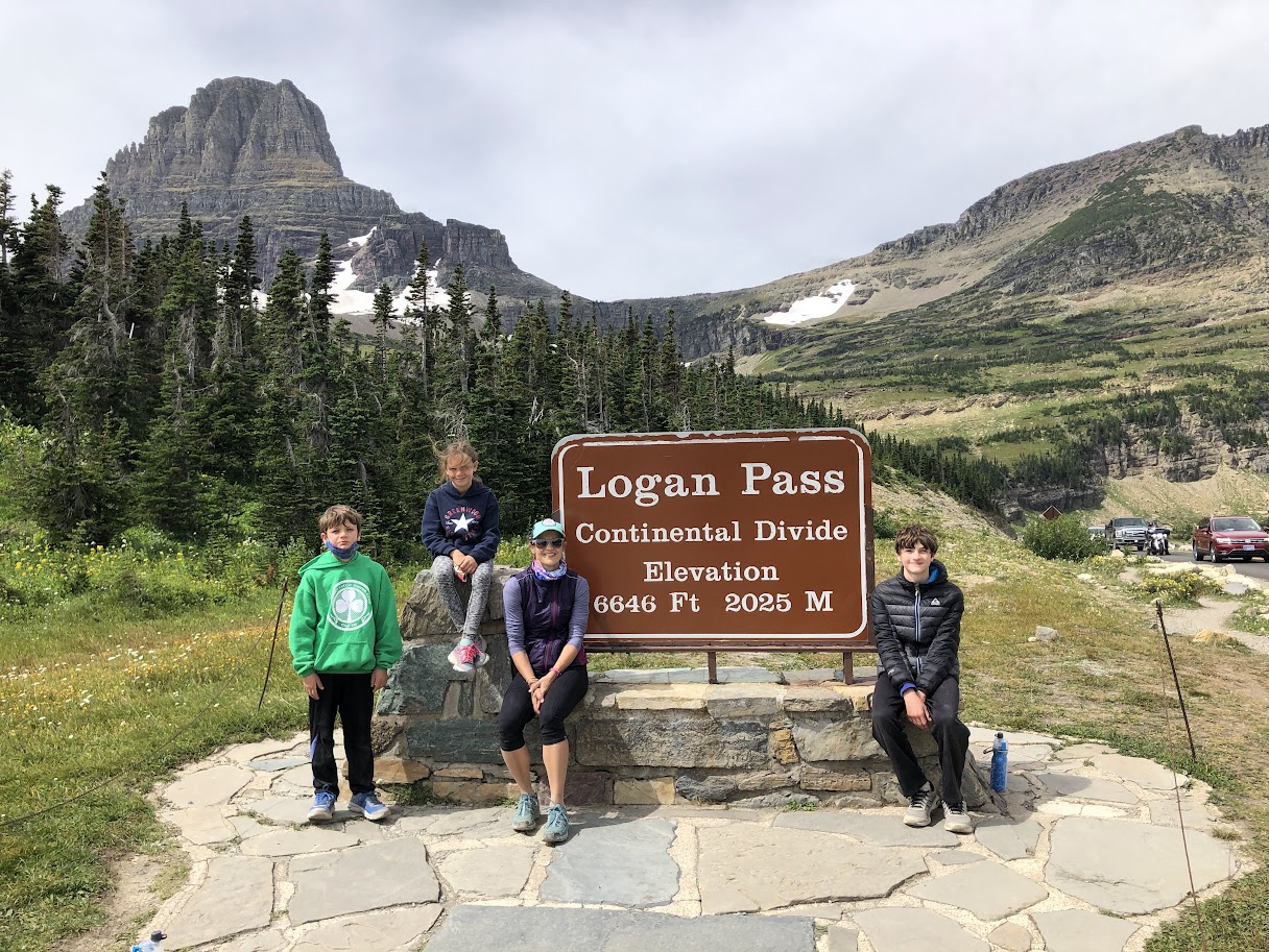 Continental Divide, Glacier National Park, best adventure vacations for families in the USA, family travel