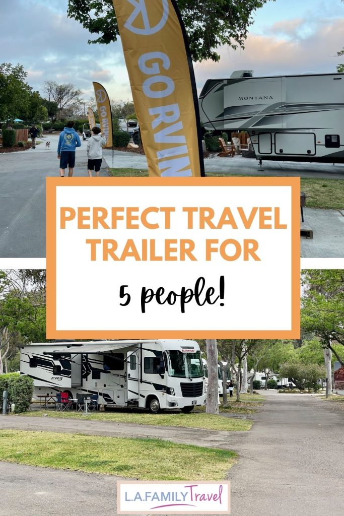 travel trailers for family of 5