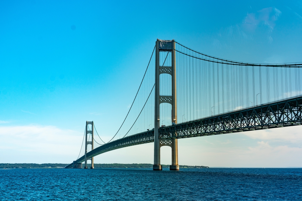 The mackinac bridge