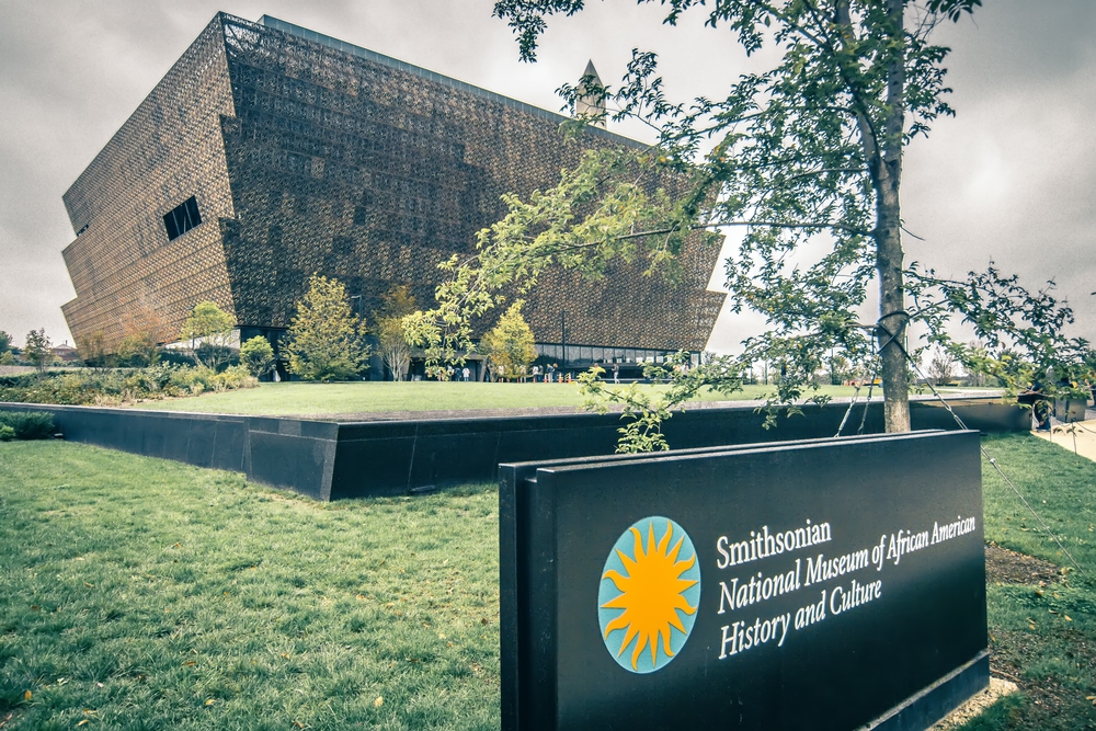 The Smithsonian's National Museum of African American History in Washington D.C. @Shutterstock